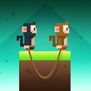 Скачать взломанную Monkey Ropes [Много монет] версия Зависит от устройства apk на Андроид