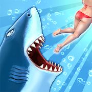 Скачать взломанную Hungry Shark Evolution [Разблокировано все] версия Зависит от устройства apk на Андроид