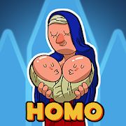 Скачать взломанную Homo Evolution: Происхождение человека [Разблокировано все] версия 1.3.60 apk на Андроид