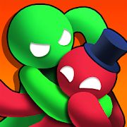 Скачать взломанную Noodleman.io - Fight Party Games [Бесконечные деньги] версия 3.0 apk на Андроид