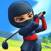 Скачать взломанную Ninja Golf ™ [Много монет] версия 1.1.8 apk на Андроид