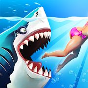 Скачать взломанную Hungry Shark World [Много монет] версия 3.8.0 apk на Андроид