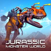 Скачать взломанную Jurassic Monster World: Dinosaur War 3D FPS [Разблокировано все] версия 0.10.3 apk на Андроид