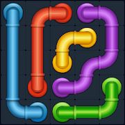 Скачать взломанную Line Puzzle: Pipe Art [Бесконечные деньги] версия 3.4.1 apk на Андроид