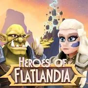 Скачать взломанную Heroes of Flatlandia [Разблокировано все] версия 1.3.10 apk на Андроид