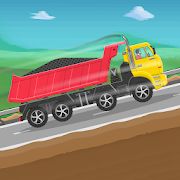Скачать взломанную Truck Racing - 2d гонки по бездорожью [Разблокировано все] версия 1.3 apk на Андроид