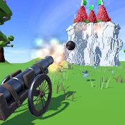 Скачать взломанную Cannons Evolved - Cannon & Ball Shooting Game [Бесконечные деньги] версия 1.2.9998 apk на Андроид