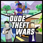 Скачать взломанную Dude Theft Wars: Open World Sandbox Simulator BETA [Разблокировано все] версия 0.87c apk на Андроид
