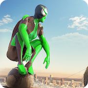 Скачать взломанную Rope Frog Ninja Hero - Strange Gangster Vegas [Разблокировано все] версия 1.3.3 apk на Андроид