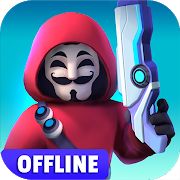 Скачать взломанную Heroes Strike Offline - MOBA & Battle Royale [Бесконечные деньги] версия 49 apk на Андроид