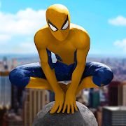 Скачать взломанную Spider Hero - Super Crime City Battle [Много монет] версия 1.0.6 apk на Андроид