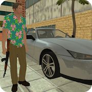 Скачать взломанную Miami crime simulator [Разблокировано все] версия 2.3 apk на Андроид