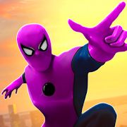 Скачать взломанную Spider Hero: Супергерой против городских банд [Бесконечные деньги] версия 1.4.12 apk на Андроид