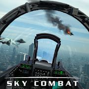 Скачать взломанную Sky Combat: онлайн ПВП бои на самолётах 5х5 [Много монет] версия 2.0 apk на Андроид
