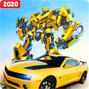 Скачать взломанную Grand Robot Car Transform 3D Game [Много монет] версия Зависит от устройства apk на Андроид