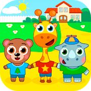 Скачать взломанную Детский сад : животные [Много монет] версия 1.2.0 apk на Андроид