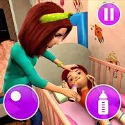 Скачать взломанную Virtual Mother Game: Family Mom Simulator [Бесконечные деньги] версия 1.25 apk на Андроид