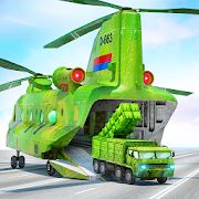 Скачать взломанную US Army Transporter Plane - Car Transporter Games [Бесконечные деньги] версия Зависит от устройства apk на Андроид