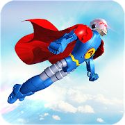 Скачать взломанную Летающий герой робот-машина: робот игры [Много монет] версия 1.2.7 apk на Андроид