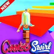 Скачать взломанную Cookie Swirl Rbx Mod Obby [Много монет] версия 1.0 apk на Андроид