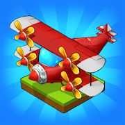 Скачать взломанную Merge Airplane: Cute Самолет Слияния [Разблокировано все] версия 2.0.0 apk на Андроид