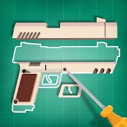 Скачать взломанную Gun Builder 3D [Бесконечные деньги] версия 1.2.1 apk на Андроид