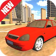 Скачать взломанную Car Simulator Driving : Lada Priora Tuning [Бесконечные деньги] версия 2.3 apk на Андроид