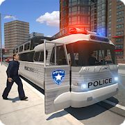 Скачать взломанную Police bus prison transport 3D [Бесконечные деньги] версия 1.8 apk на Андроид