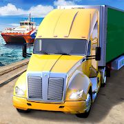 Скачать взломанную Ferry Port Trucker Parking Simulator [Бесконечные деньги] версия 1.3 apk на Андроид