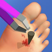 Скачать взломанную Foot Clinic - ASMR Feet Care [Разблокировано все] версия 1.3.2 apk на Андроид