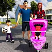 Скачать взломанную виртуальный мама жизнь имитатор детка уход игры 3d [Много монет] версия 1.0.7 apk на Андроид