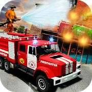 Скачать взломанную пожарная машина : пожарные пожарные машины [Много монет] версия 1.0 apk на Андроид