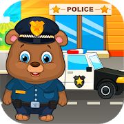 Скачать взломанную Детский полицейский [Много монет] версия 1.0.8 apk на Андроид