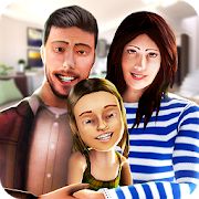 Скачать взломанную Family Simulator - Virtual Mom Game [Много монет] версия 1.6 apk на Андроид