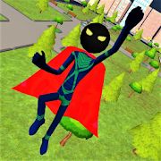 Скачать взломанную Супергерой Стикмэн [Бесконечные деньги] версия 1.4.1 apk на Андроид