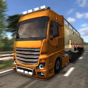 Скачать взломанную Euro Truck Driver [Много монет] версия 3.1 apk на Андроид