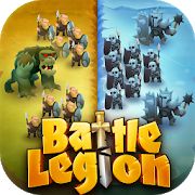 Скачать взломанную Battle Legion - Mass Battler [Много монет] версия 1.3.5 apk на Андроид