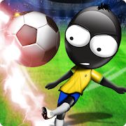 Скачать взломанную Stickman Soccer 2014 [Бесконечные деньги] версия 2.9 apk на Андроид