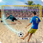Скачать взломанную Shoot Цель Пляжный футбол [Разблокировано все] версия 1.3.8 apk на Андроид