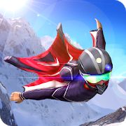 Скачать взломанную полетах на вингсьютах - Wingsuit Flying [Бесконечные деньги] версия 1.0.4 apk на Андроид