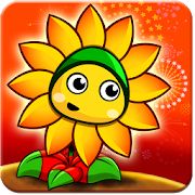 Скачать взломанную Flower Zombie War [Бесконечные деньги] версия 1.1.7 apk на Андроид
