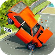 Скачать Симулятор вождения автокатастрофы: Beam Car [Разблокированная] версия 1.2 apk на Андроид