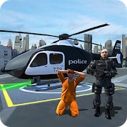 Скачать Police Heli Prisoner Transport: Симулятор полетов [Разблокированная] версия 1.0.8 apk на Андроид