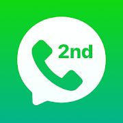 Скачать 2nd Line: Second Phone Number for Texts & Calls [Встроенный кеш] версия 1.0.7 apk на Андроид