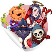 Скачать Stickers for WA - Halloween [Встроенный кеш] версия 1.0 apk на Андроид