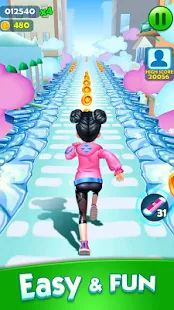 Скачать взломанную Subway Princess Runner [Много монет] версия 4.0.1 apk на Андроид