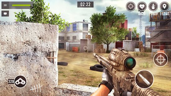 Скачать взломанную Снайпер Арена: 3Д онлайн шутер [Бесконечные деньги] версия 1.2.8 apk на Андроид
