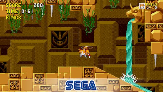 Скачать взломанную Sonic the Hedgehog™ Classic [Разблокировано все] версия 3.5.1 apk на Андроид