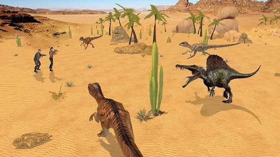 Скачать взломанную Dinosaur Hunt - Shooting Games [Бесконечные деньги] версия Зависит от устройства apk на Андроид