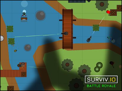 Скачать взломанную surviv.io - 2D Battle Royale [Много монет] версия 1.0.9 apk на Андроид